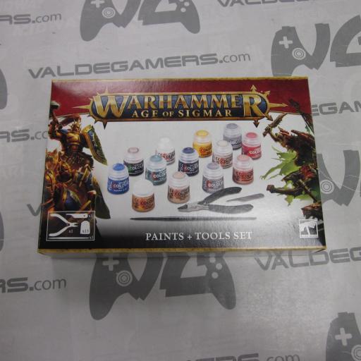 Warhammer Age of Sigmar - Paints + Tools set - 80-17