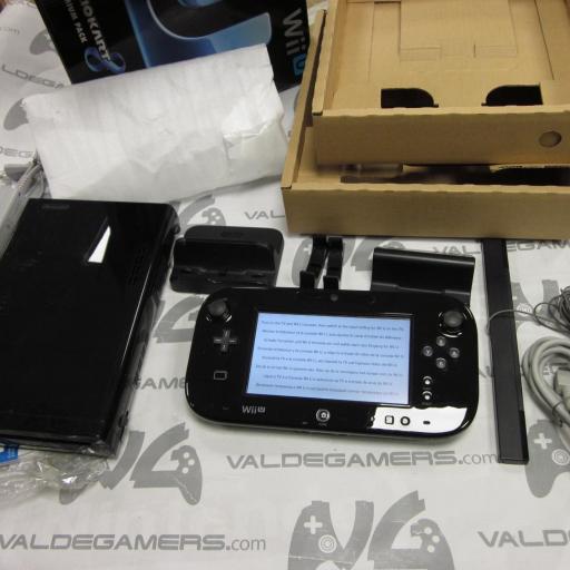 Wii U 32GB  caja mario kart Premium Negro *Sin Juego [3]