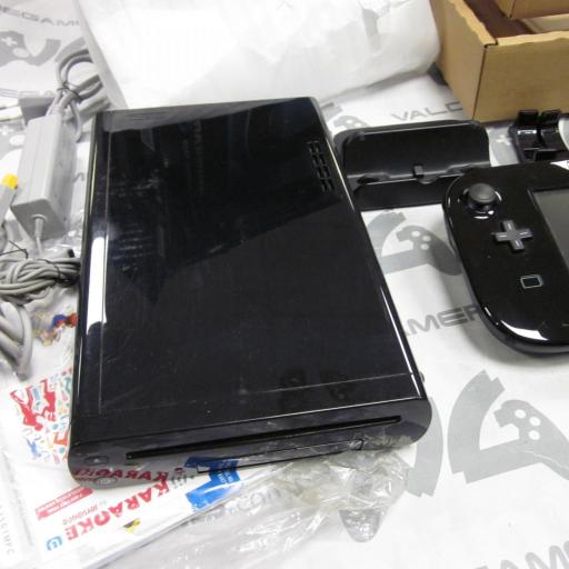 Wii U 32GB  caja mario kart Premium Negro *Sin Juego [4]