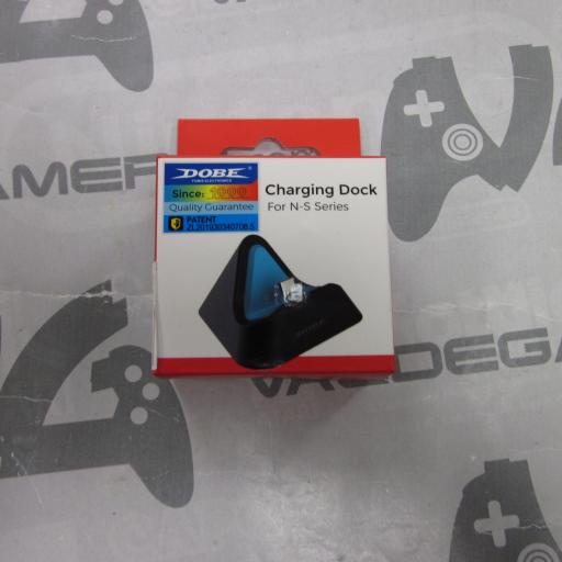 Base de Carga Portátil Triangular para Nintendo Switch / OLED / Switch 2  AZUL – DOBE- NUEVO