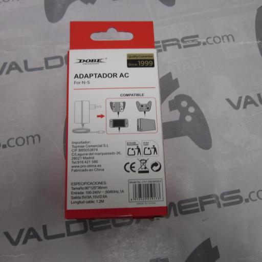 Adaptador / Cargador de Alimentación DOBE USB-C para Nintendo Switch - NUEVO [1]