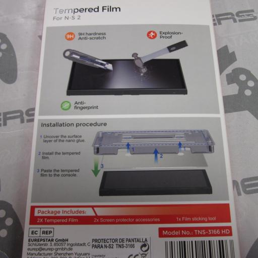 cristal templado doble Tempered Glass for Switch 2 Dobe TNS-3166 - NUEVO [1]