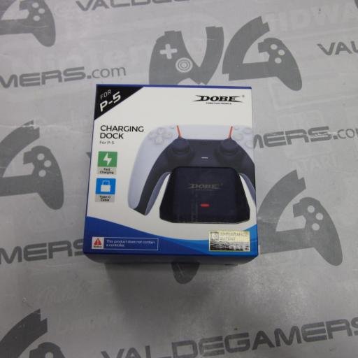Base de Carga Mando PS5 / PS4 DOBE – Charging Dock con Cable – Nuevo