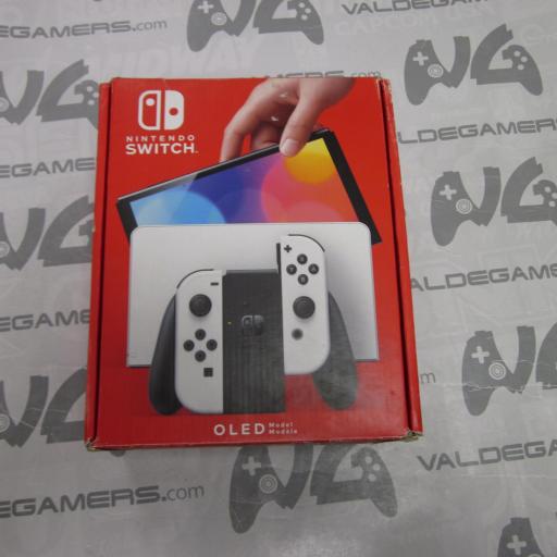 Nintendo Switch, OLED 64GB + Joy-Con Blanca en caja*