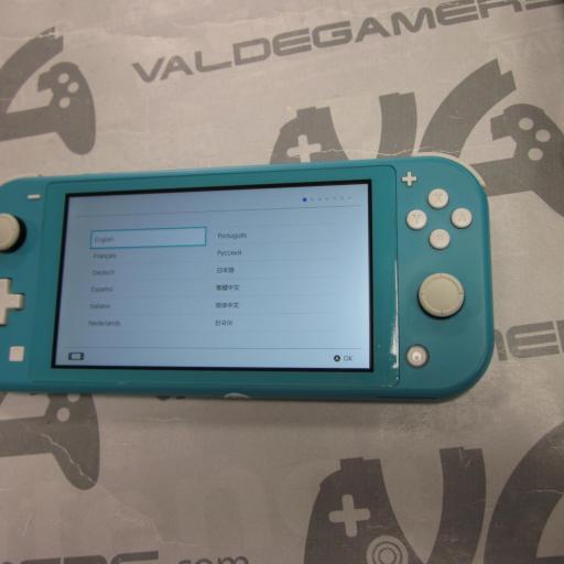 consola Nintendo Switch lite turquesa usada [2]