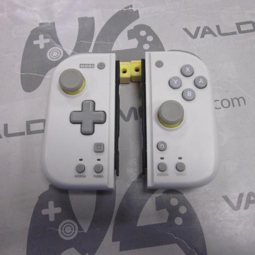 Mando Hori Nintendo Switch Split Pad Compact (I+D) blanco amarillo   - usado [0]