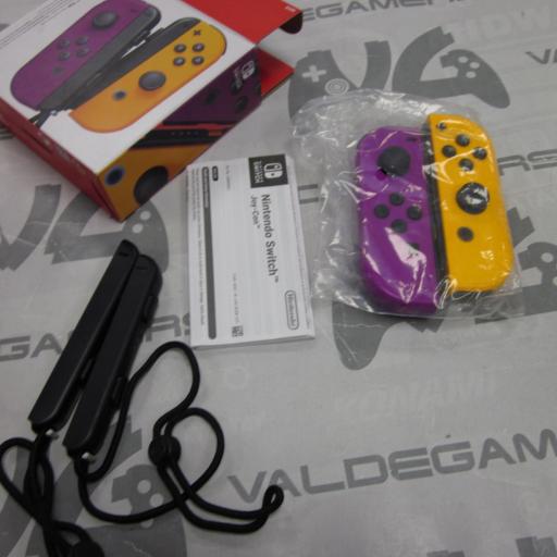 Pareja Joy-Con Nintendo Switch color amarillo y beregena - usado [0]