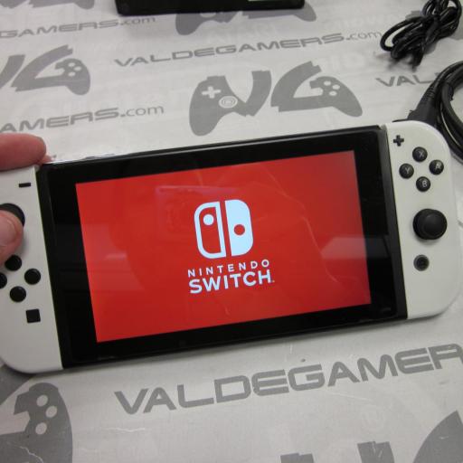 consola Nintendo Switch joycon blancos   usada [4]