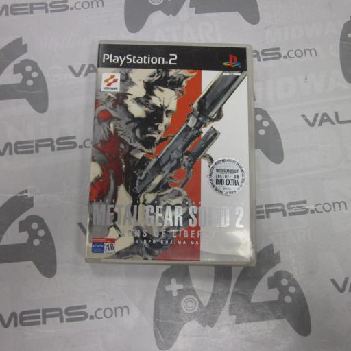 Metal Gear Solid 2 Sons of Liberty + dvd