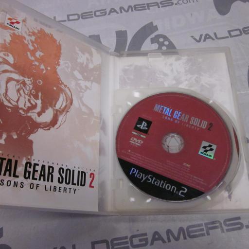 Metal Gear Solid 2 Sons of Liberty + dvd [1]