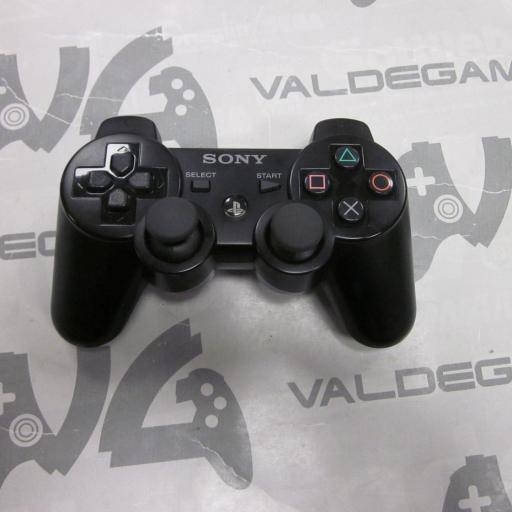 Mando seminuevo PS3 sixaxis original negro transparente