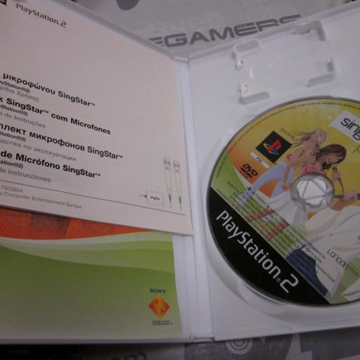 pack Microfonos USB Singstar Playstation + adaptador + juego [1]