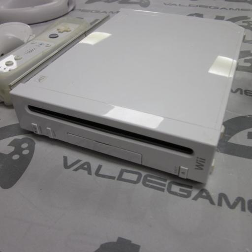 Consola wii retrocompatible blanca  + mando original  [2]