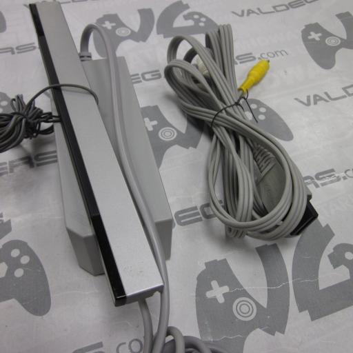 Consola wii retrocompatible blanca  + mando original  [4]