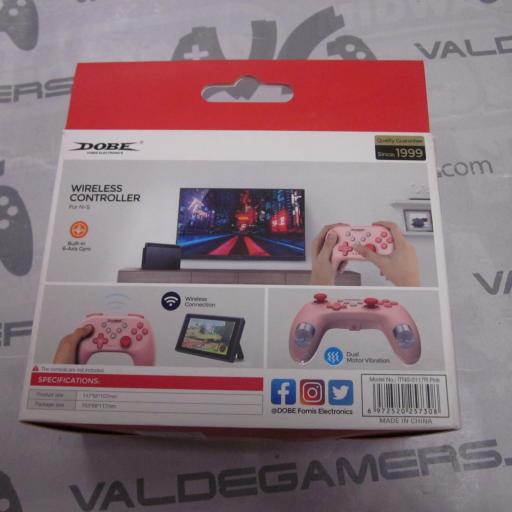Mando DOBE inalambrico  para Nintendo Switch  PINK  - NUEVO [1]