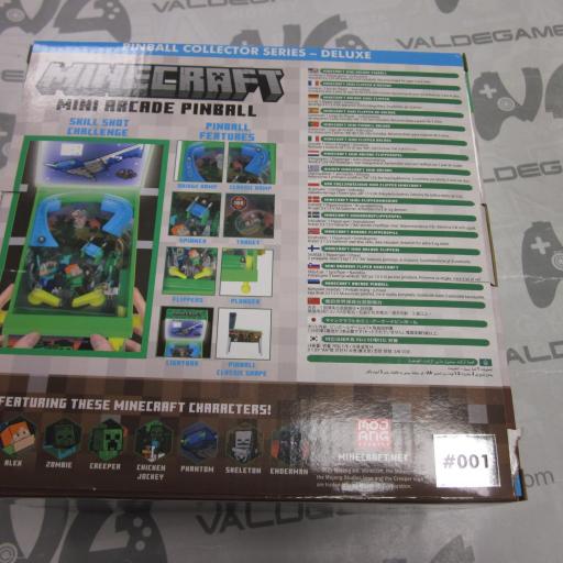Mini Pinball Minecraft - Pinball De Juguete Con Luz Y Sonido [2]