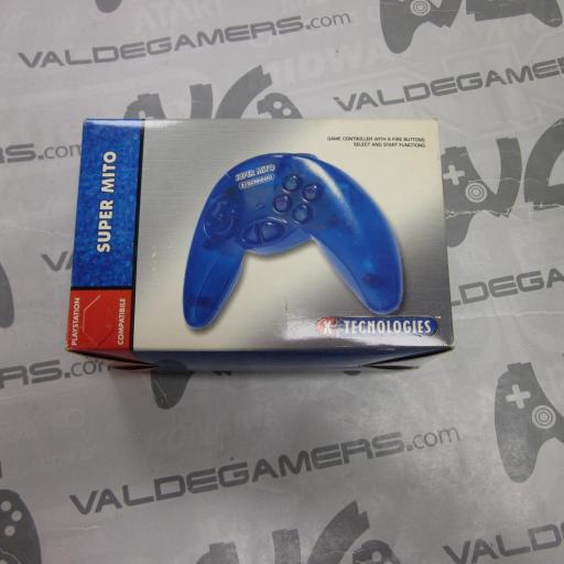 mando super mito PS1- azul - NUEVO