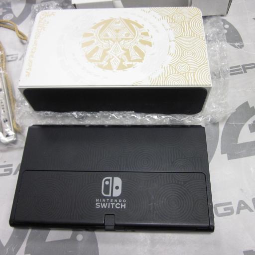 Nintendo Switch, OLED 64GB Legend of Zelda + Joy-Con Dorado, Caja [7]