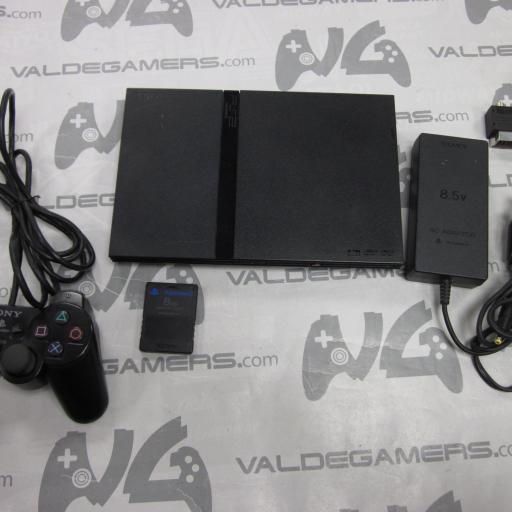 Playstation 2 slim ( lente nueva ) + mando original + memory [0]