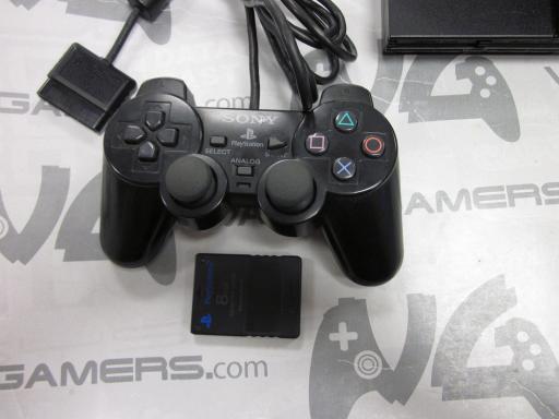 Playstation 2 slim ( lente nueva ) + mando original + memory [3]