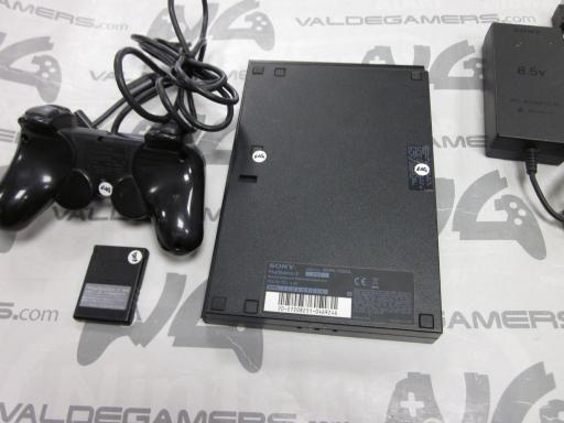 Playstation 2 slim ( lente nueva ) + mando original + memory [4]