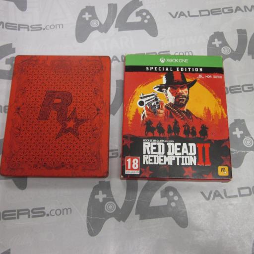 Red Dead Redemption 2 Especial + STEELBOOK cubrecaja y mapa