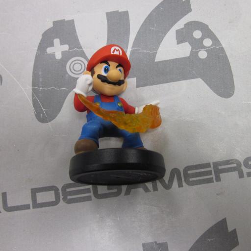 figura Amiibo Nintendo  Super mario Smash.. - seminuevo [0]