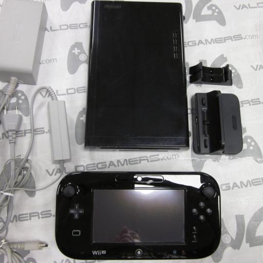 consola Wii U 32GB premium negro  + tabletop [0]