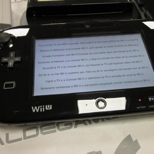consola Wii U 32GB premium negro  + tabletop [3]