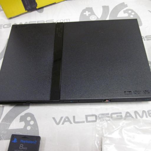 Playstation 2 slim en caja + mando original + memory [4]
