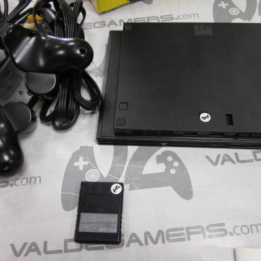 Playstation 2 slim en caja + mando original + memory [5]