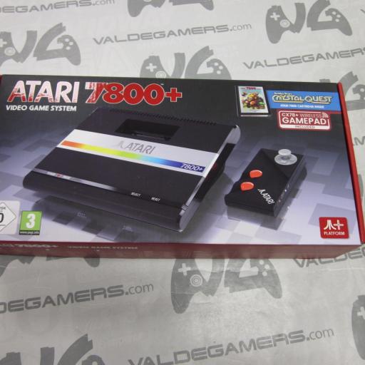 Consola Atari 7800+, 1 Mando, 1 Juego - seminuevo [0]