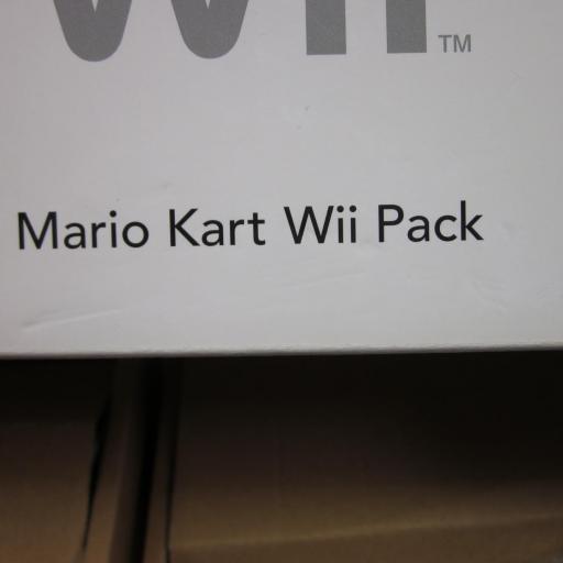 Consola Wii  negra Pack mario kart + 1 mando + wii sports [2]