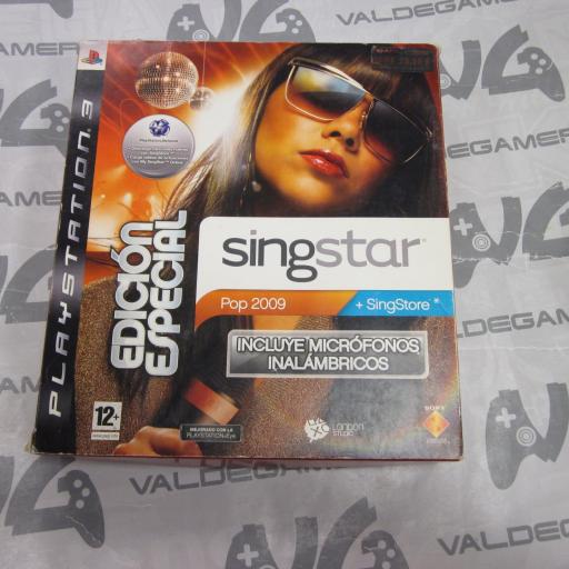 pack Singstar Inalambricos Microfonos + Singstar Pop 2009 [0]