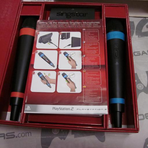 pack Singstar Inalambricos Microfonos + Singstar Pop 2009 [1]
