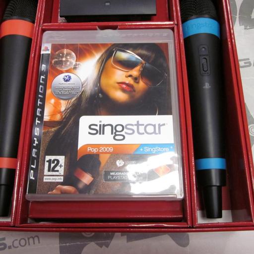 pack Singstar Inalambricos Microfonos + Singstar Pop 2009 [2]