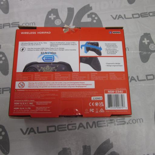 Mando Hori Nintendo Gamepad Inalámbrico HORI Nintendo Switch Zelda   - usado [4]