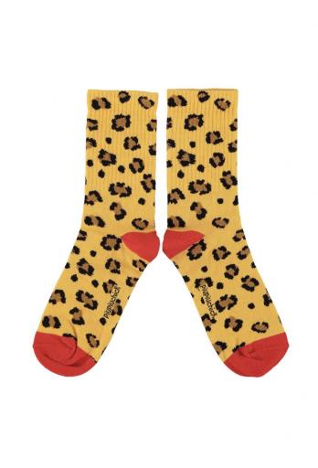 Piupiuchick,socks | mustard animal print [1]