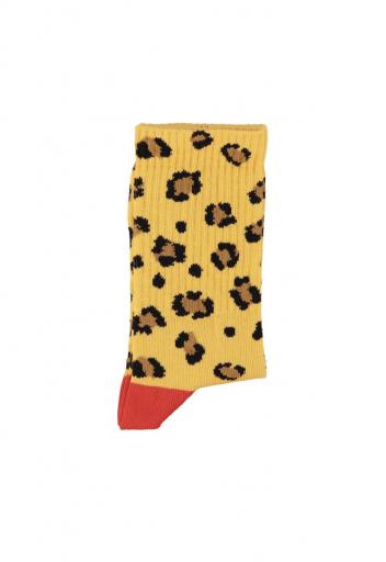 Piupiuchick,socks | mustard animal print [0]