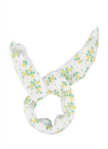 Piupiuchick,bandana | ecru w/ yellow flowers allover [1]