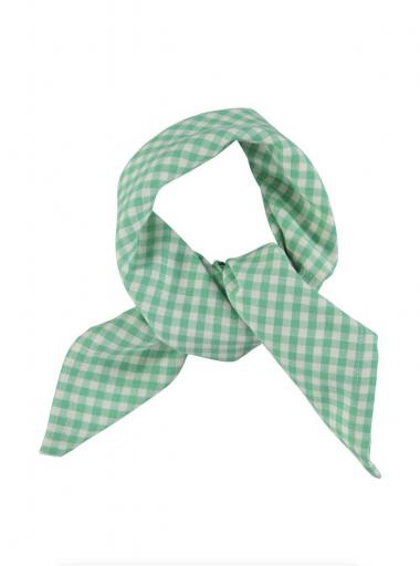 Piupiuchick,bandana | green & ecru checkered [0]