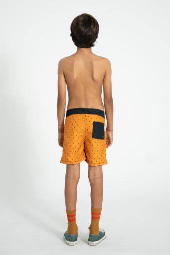 Piupiuchick,swim shorts | camel w/ black hearts [3]