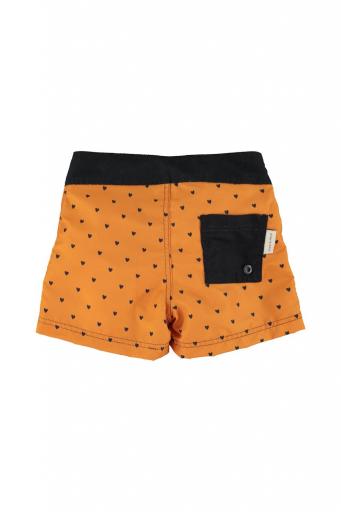 Piupiuchick,swim shorts | camel w/ black hearts [1]