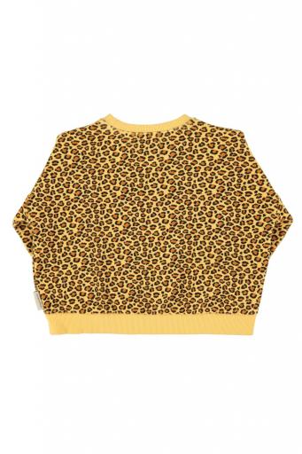 Piupiuchick,sweatshirt | mustard animal print [1]