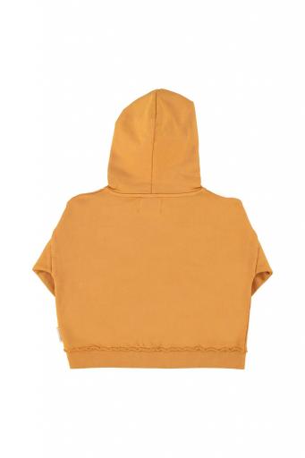 Piupiuchick,hoodie | camel w/  "piupiuchick" print [0]