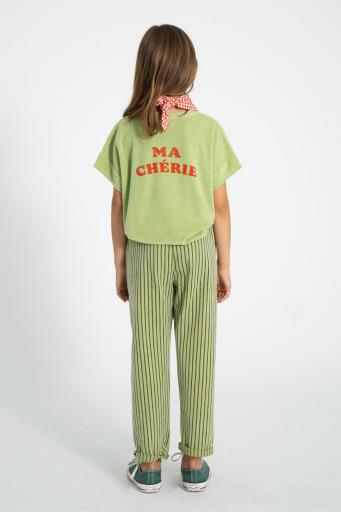 Piupiuchick,t'shirt | light olive w/ cherry print [3]