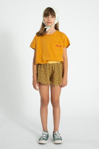 Piupiuchick,t'shirt | camel w/ strawberry print [2]