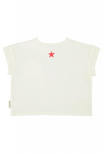 Piupiuchick,t'shirt |ecru w/ "peace" print [1]