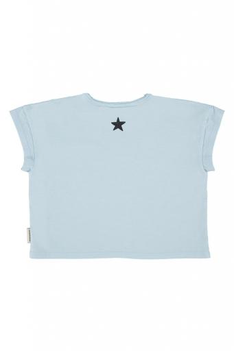 Piupiuchick,t'shirt | light blue w/ "piupiuchick" print [1]