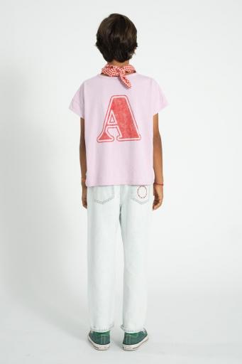Piupiuchick,t'shirt | lilac w/ "A" print [2]